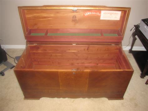 size / dimensions: 44L X 17W/deep X 20H - inches. . Lane cedar chest serial number